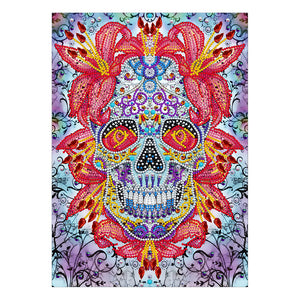 Doodshoofd Glow In The Dark | Diamond Painting