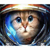 Kat Astronaut | Diamond Painting