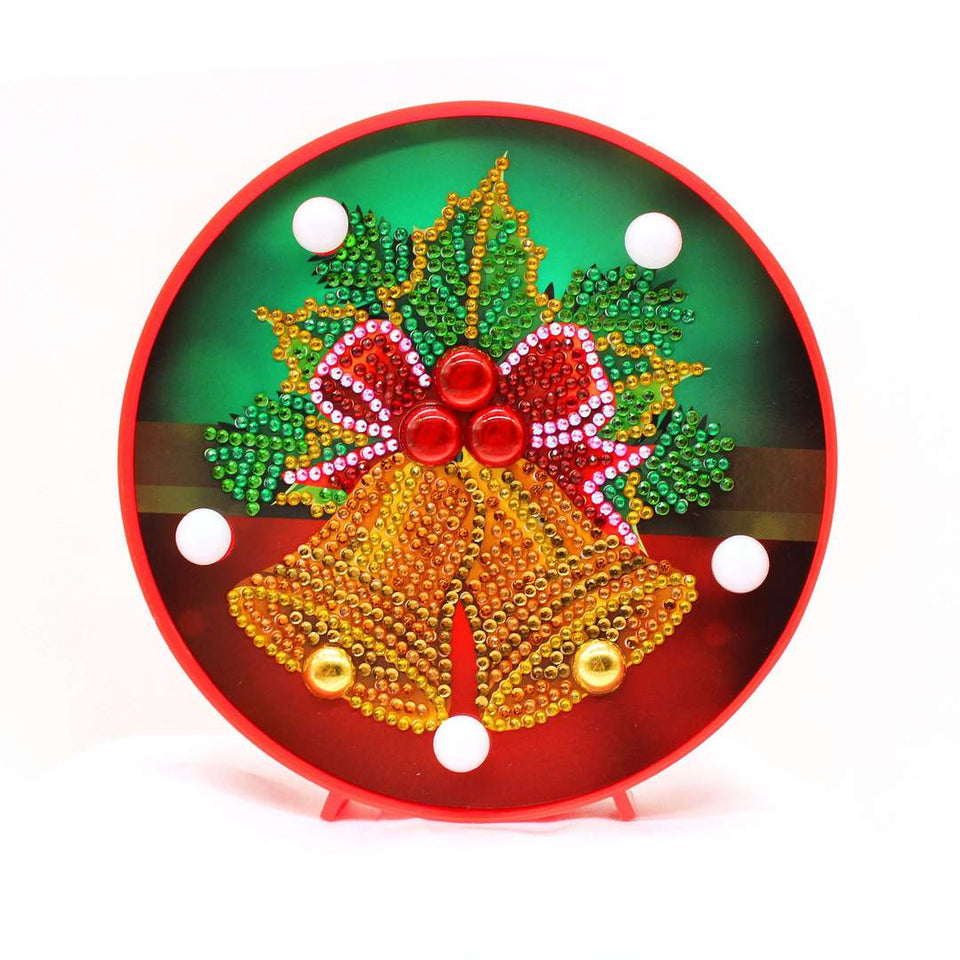 Kerstklokken LED Lamp | Rond
