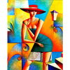 Vrouw Abstract