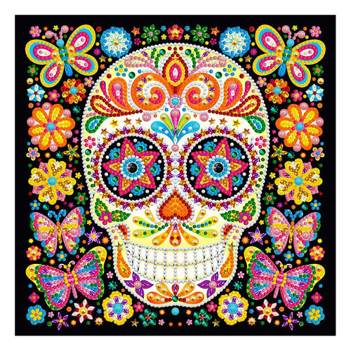 Doodshoofd Glow In The Dark | Diamond Painting