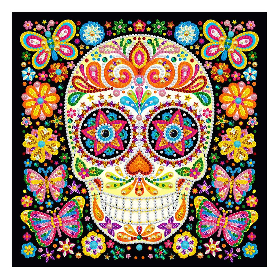 Doodshoofd Glow In The Dark | Diamond Painting