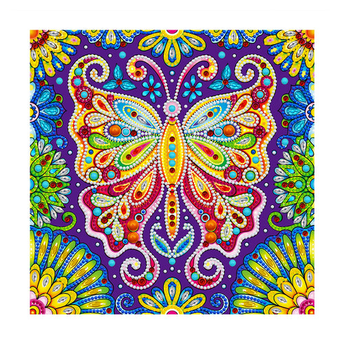 Vlinder Glow In The Dark | Diamond Painting