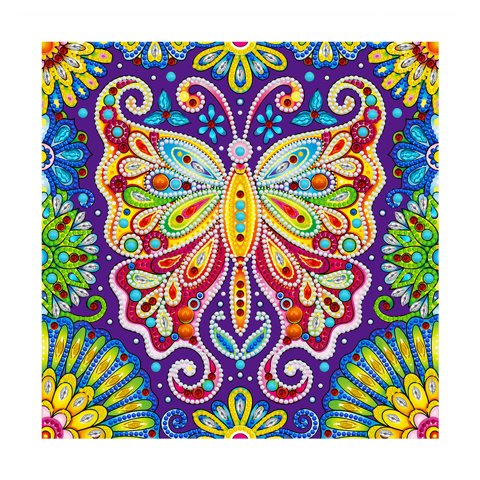 Vlinder Glow In The Dark | Diamond Painting