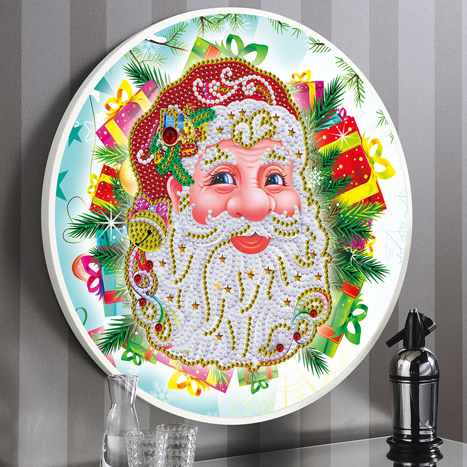 Kerstman LED Lamp | Rond