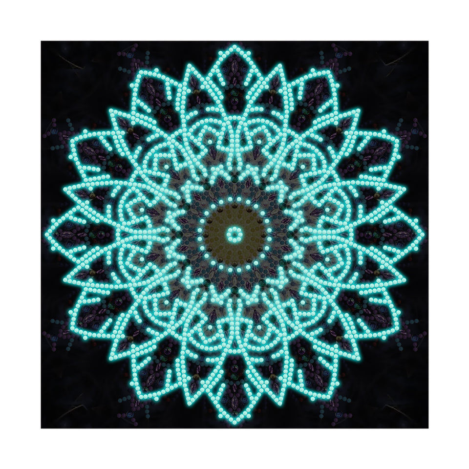 Mandala Glow In The Dark | Diamond Painting