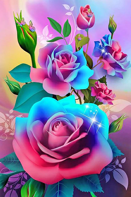 Gekleurde Rozen