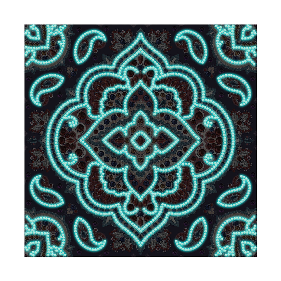 Mandala Glow In The Dark | Diamond Painting