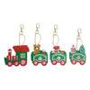 Locomotief Sleutelhangers | 4 Stuks