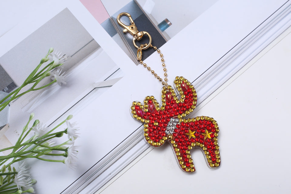 Kerst Sleutelhangers | 5 Stuks