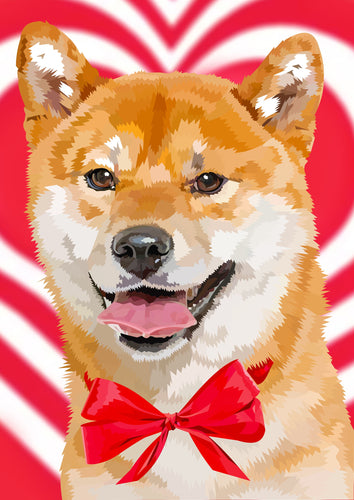 Japanse Akita | Exclusieve Diamond Painting