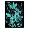 Bloemen Glow In The Dark | Diamond Painting