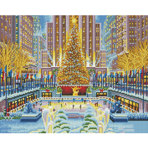 Kerstboom LED | Diamond Painting