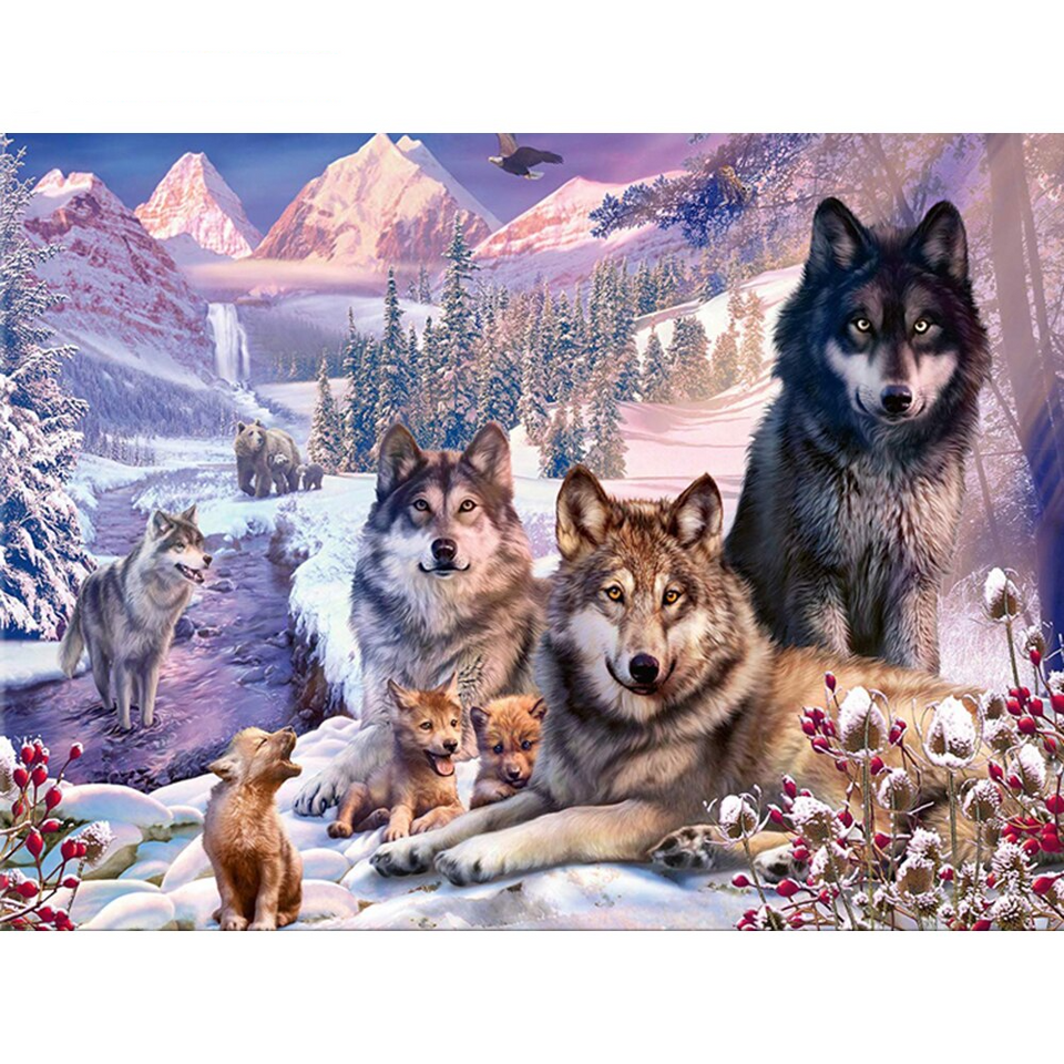 Wolven | Diamond Painting