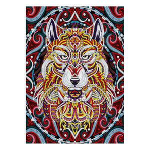 Wolf Glow In The Dark | Diamond Painting