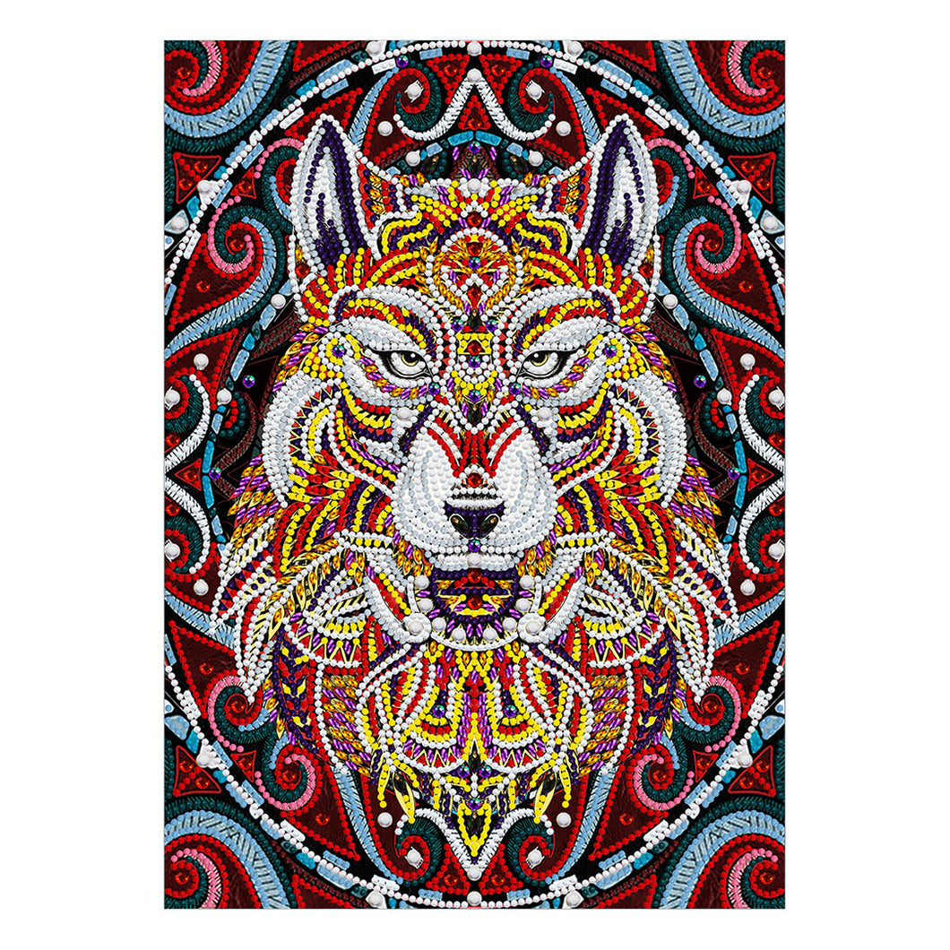 Wolf Glow In The Dark | Diamond Painting