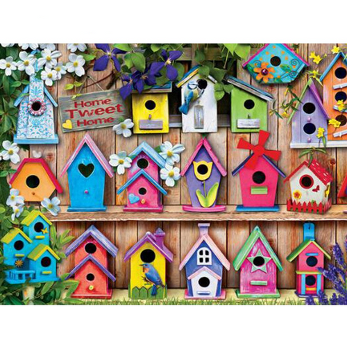 Vogelhuisjes | Diamond Painting