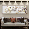 Witte Pruimenbloesem XL | Diamond Painting