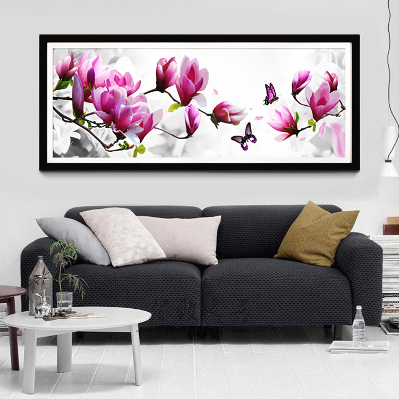 Magnolia - Vlinders XL | Diamond Painting