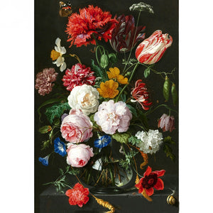 Verschillende Bloemen | Diamond Painting