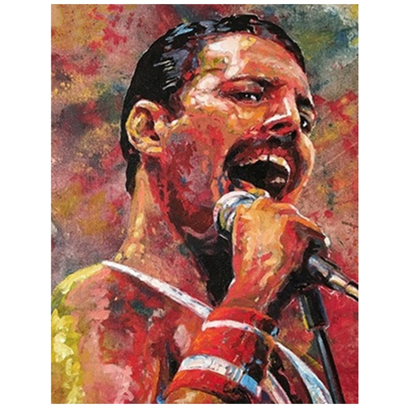 Freddie Mercury | Diamond Painting