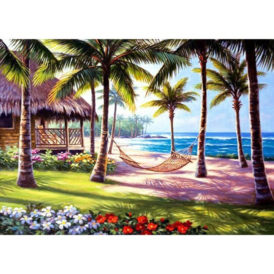 Strand - Palmbomen