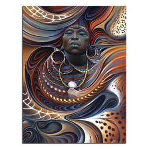 Afrikaanse Vrouw | Diamond Painting