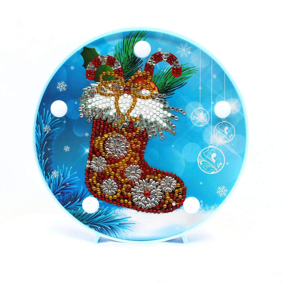 Kerstsok LED Lamp | Rond