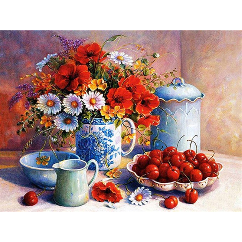Bloemen Op Tafel