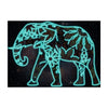 Olifant Glow In The Dark | Diamond Painting