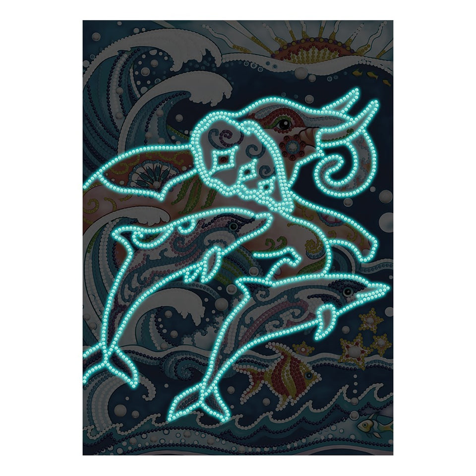 Olifant Glow In The Dark | Diamond Painting