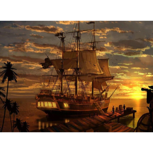 Piratenschip | Diamond Painting