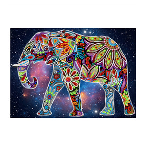 Olifant Glow In The Dark | Diamond Painting