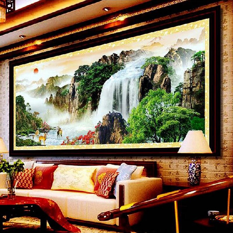 Waterval XL | Diamond Painting