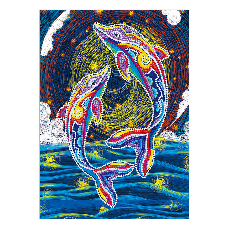 Dolfijn Glow In The Dark | Diamond Painting