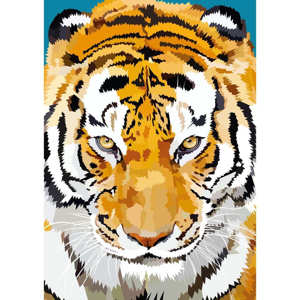Tijger | Exclusieve Diamond Painting