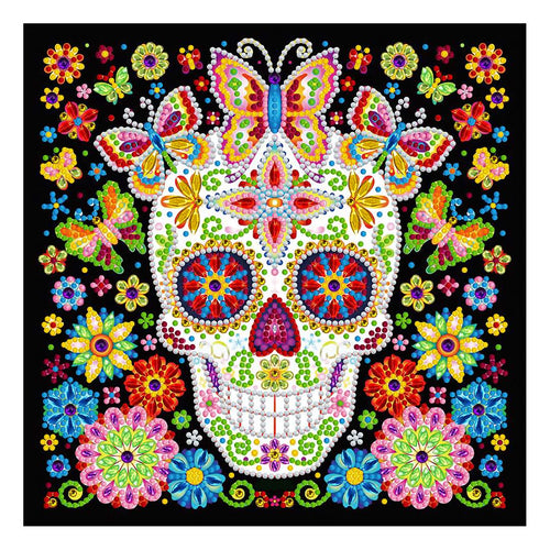 Doodshoofd Glow In The Dark | Diamond Painting