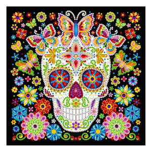 Doodshoofd Glow In The Dark | Diamond Painting