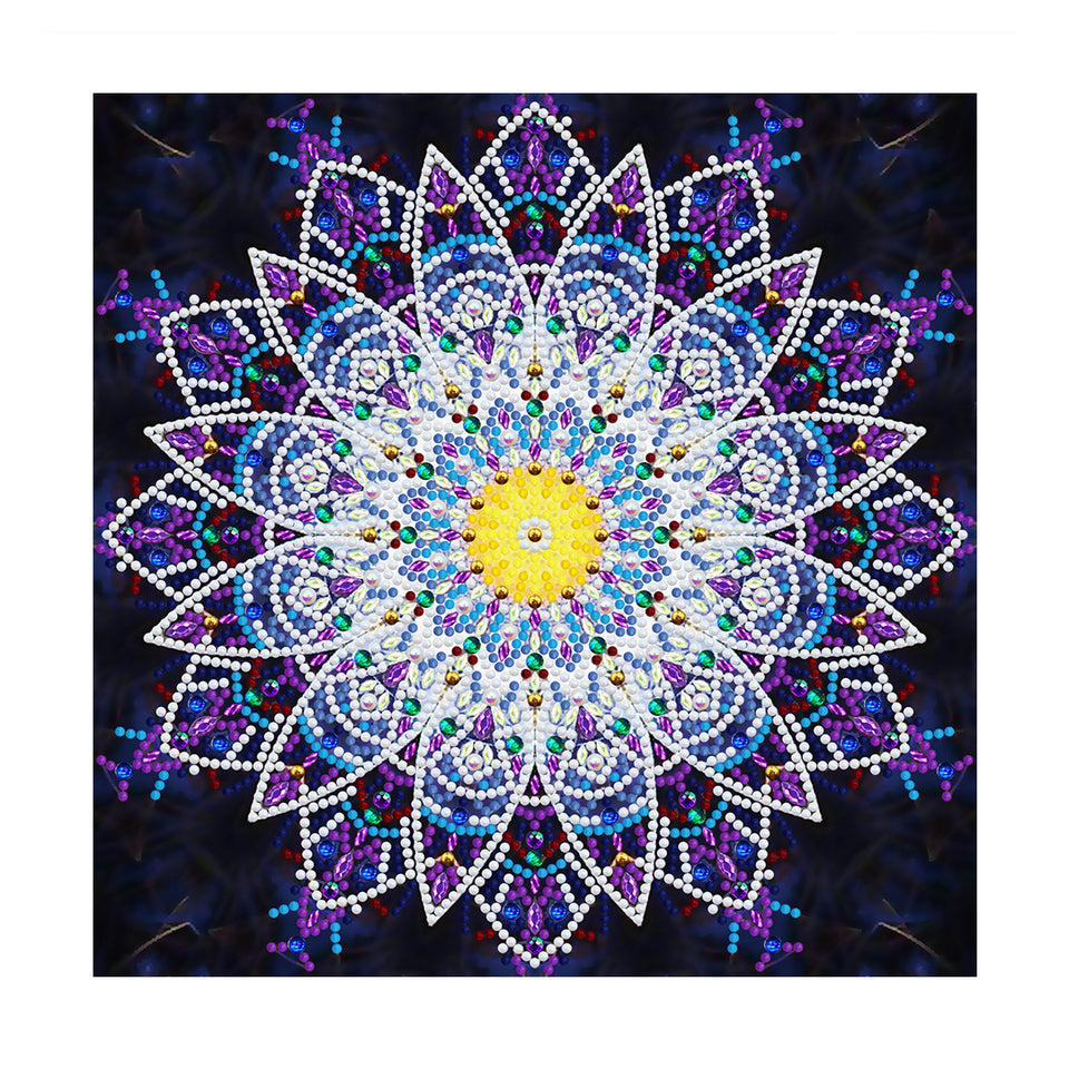 Mandala Glow In The Dark | Diamond Painting
