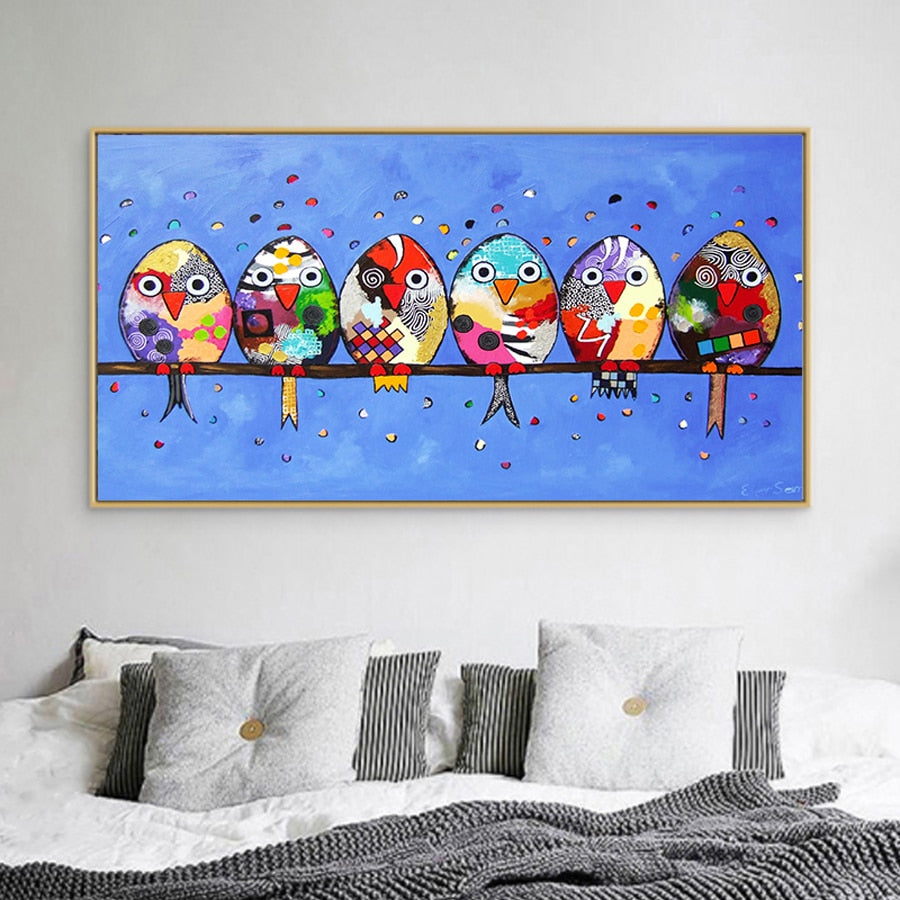 Paas Uilen XL | Diamond Painting