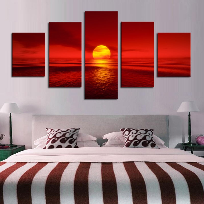 Zonsondergang | 5 Luiken