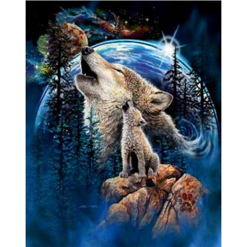 Wolven | Diamond Painting