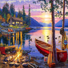 Hut Aan Meer | Diamond Painting