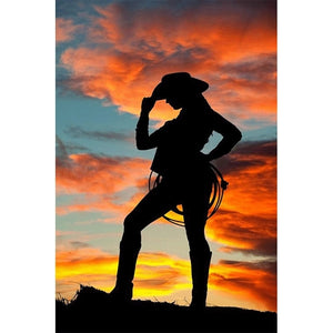 Cowboy Girl | Diamond Painting
