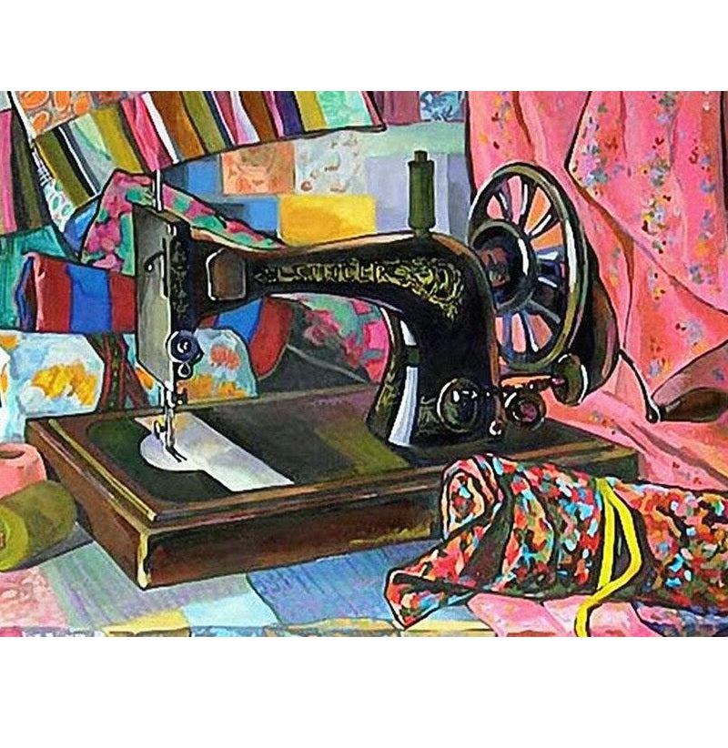 Naaimachine | Diamond Painting