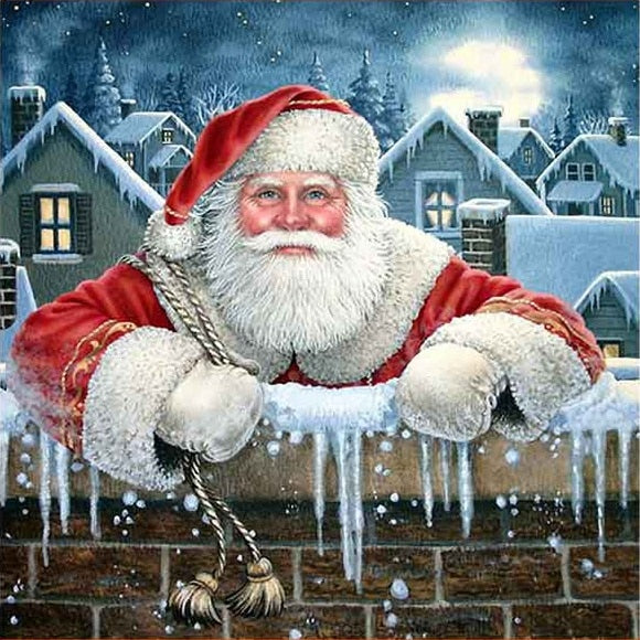 Kerstman | Diamond Painting