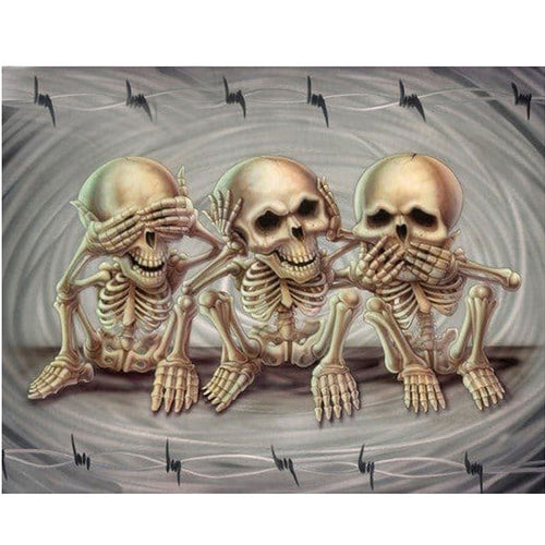 Skeletten | Diamond Painting