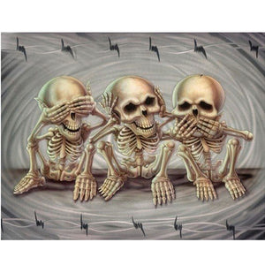 Skeletten | Diamond Painting