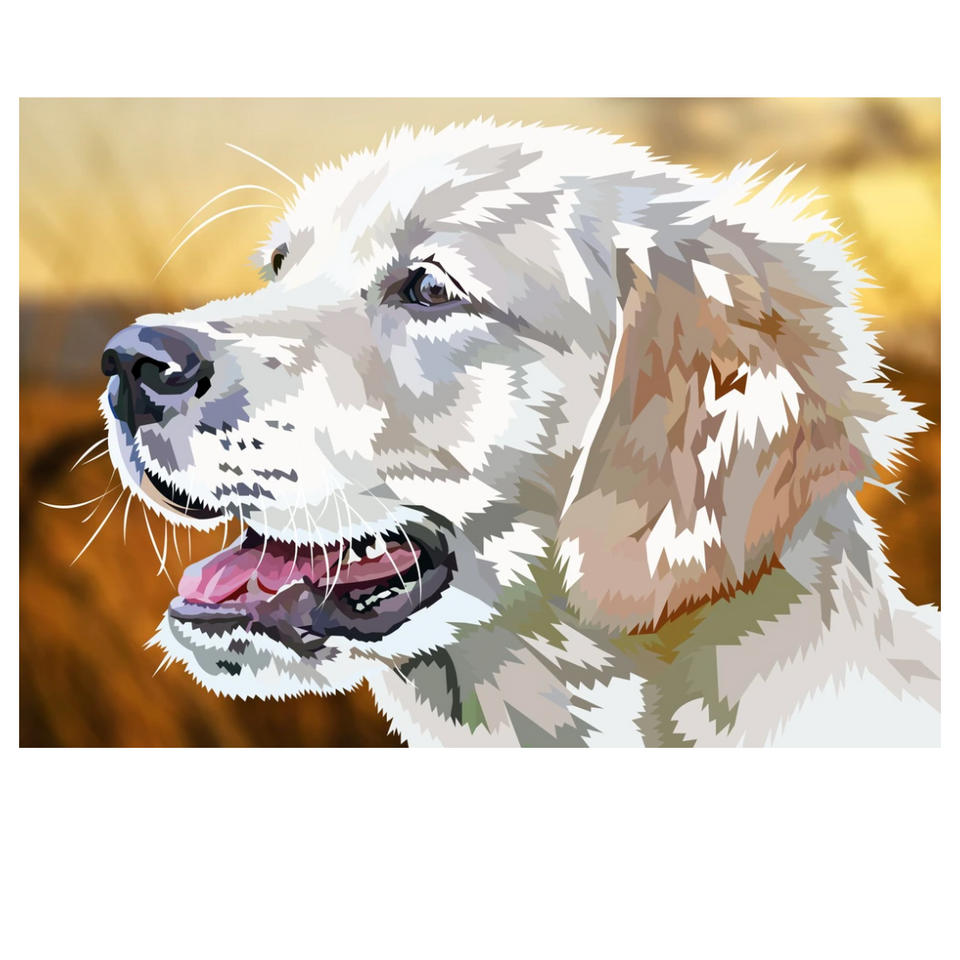 Labrador | Exclusieve Diamond Painting