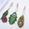 Bladeren Sleutelhangers | 3 Stuks